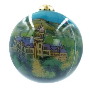 Hand Painted Ornament of Old Main